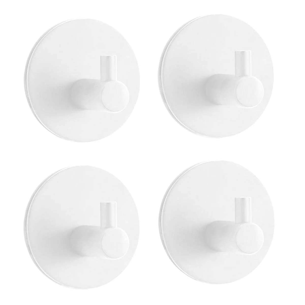 MSV Klebehaken Khéo, selbstklebend, 4er Set, rostfreier Edelstahl