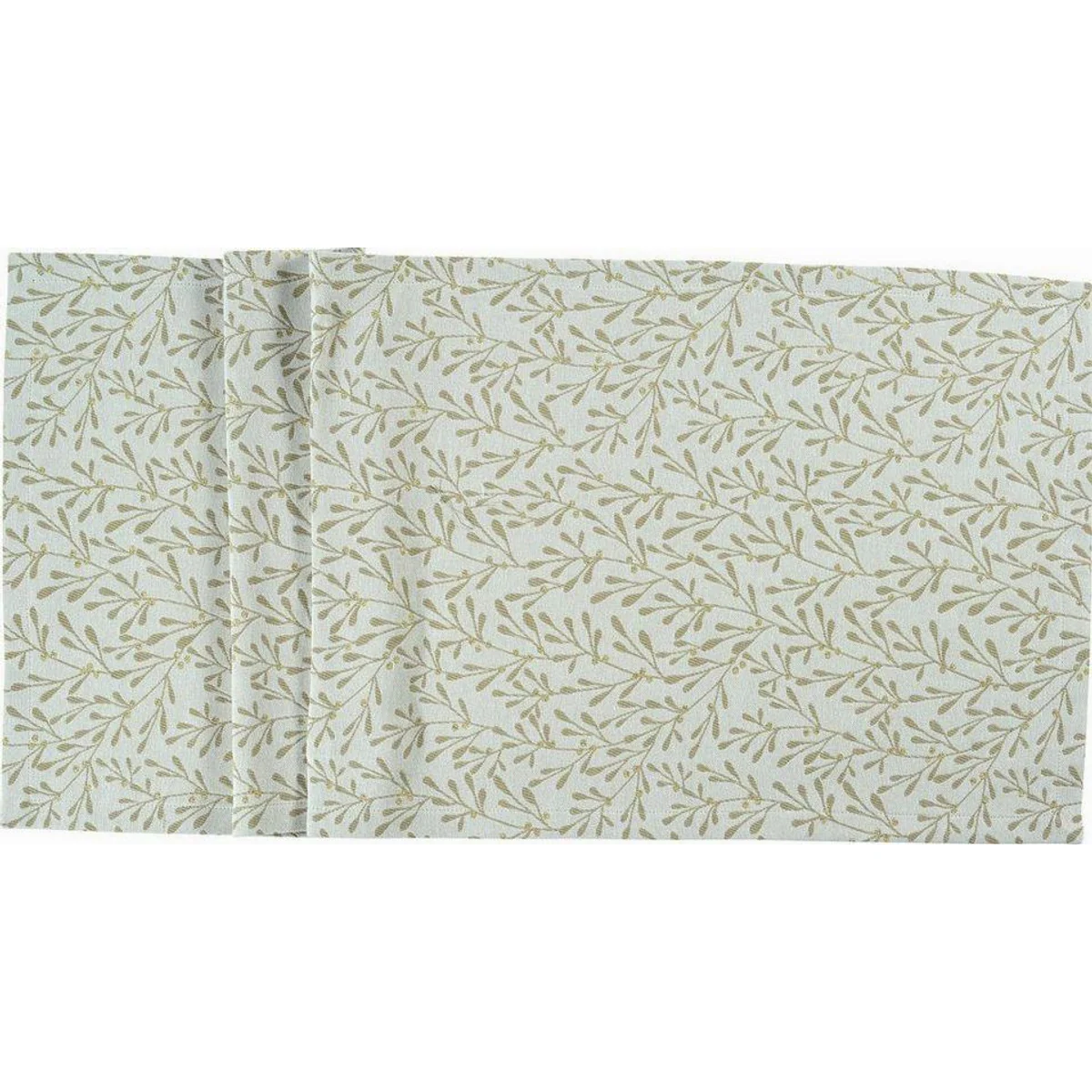 Sander Misty Tischläufer, bügelfrei, Jacquardqualität, florales Muster