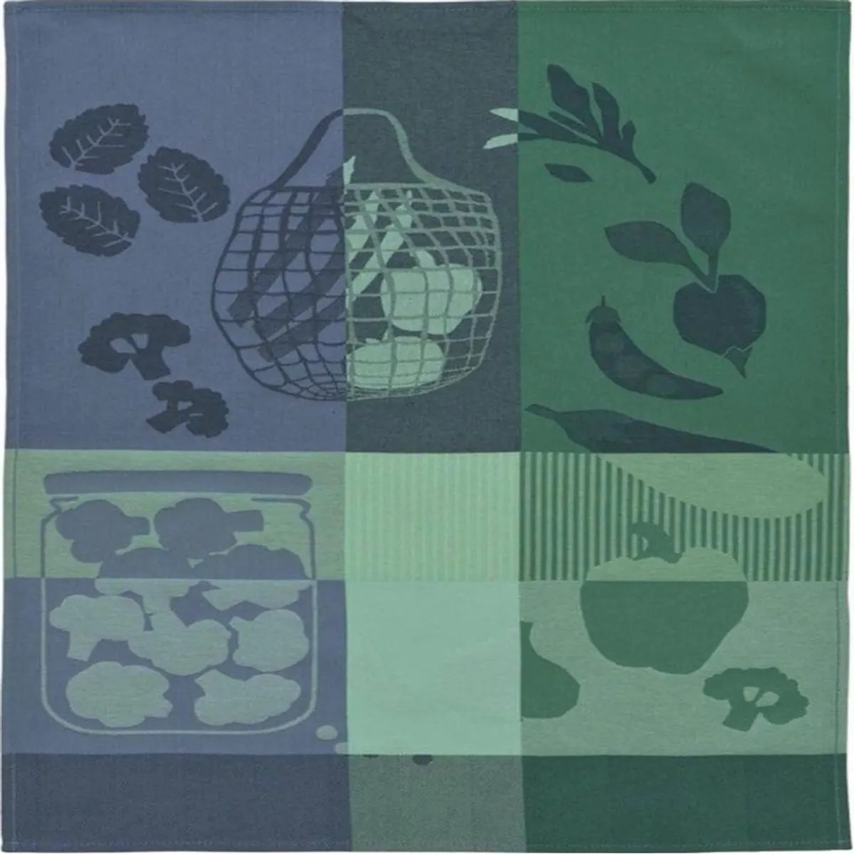 Sander Geschirrtuch Tuscany Blue, 100 % Baumwolle, hohe Saugkraft, pflegeleicht