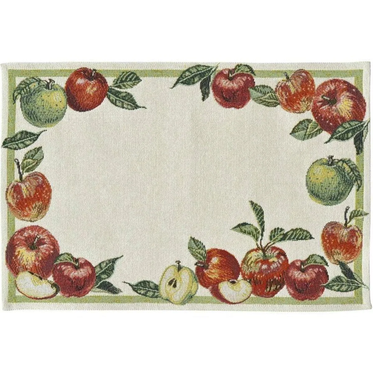 Sander Quincy Platzset, Jacquard-Gewebe, fruchtiges Design