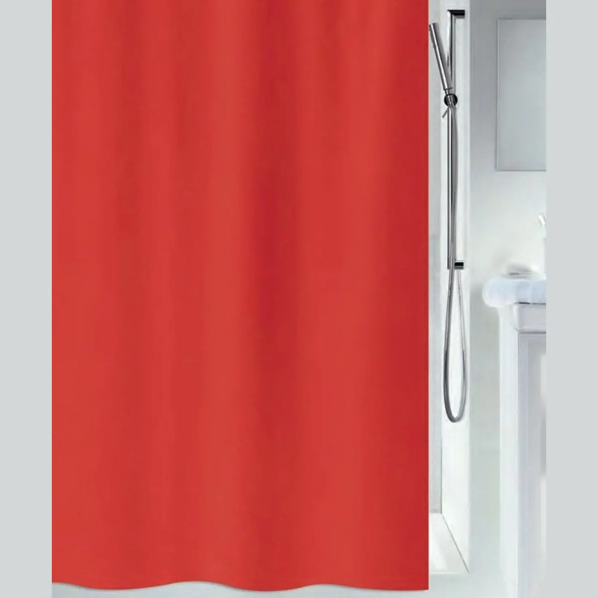 Spirella Duschvorhang Primo, antibakteriell, waschbar, 120x200 cm